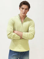 Sandal Turtle Neck Fullhand Zipper T-Shirt
