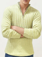 Sandal Turtle Neck Fullhand Zipper T-Shirt