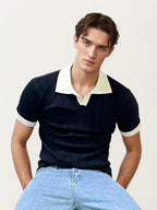 Black Halfhand Polo T-Shirt