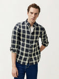 Black-White Checked Fullhand Shirt