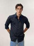 Black Striped Fullhand Shirt