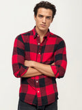 Red Checked Fullhand Shirt