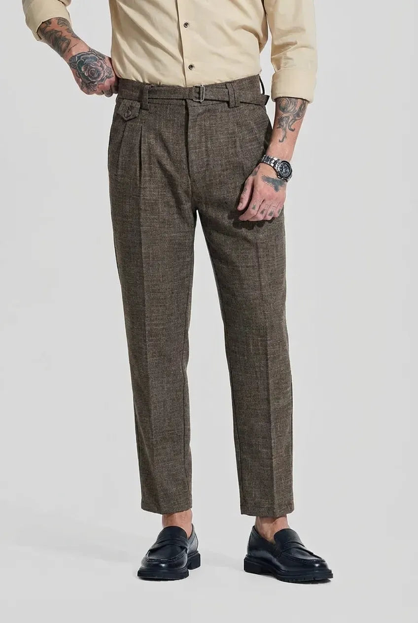 Dark Brown Trousers