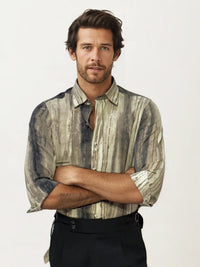 Rayon Fabric Printed Full-Hand Shirt