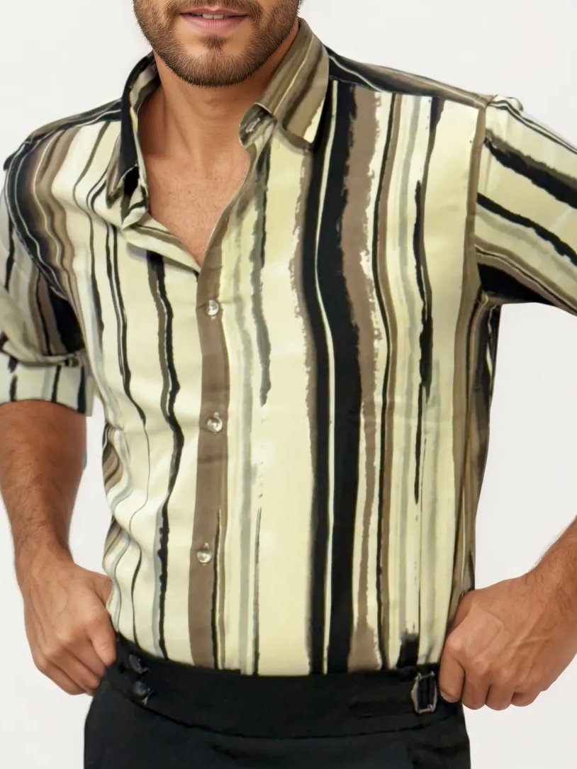Rayon Printed Full-Hand Shirt