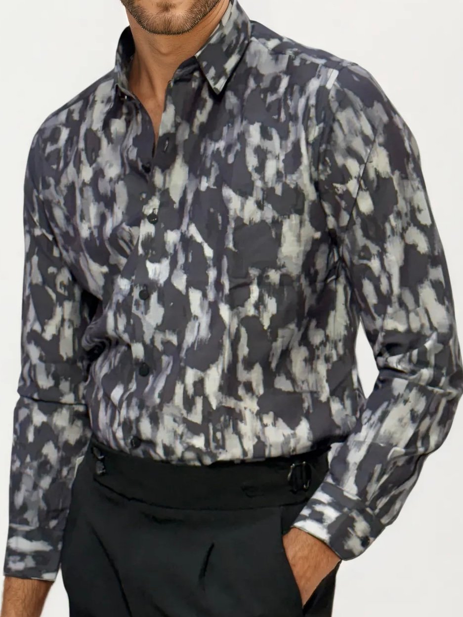 Rayon Printed Full-Hand Shirt