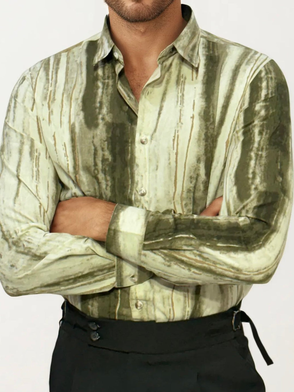 Rayon Printed Full-Hand Shirt