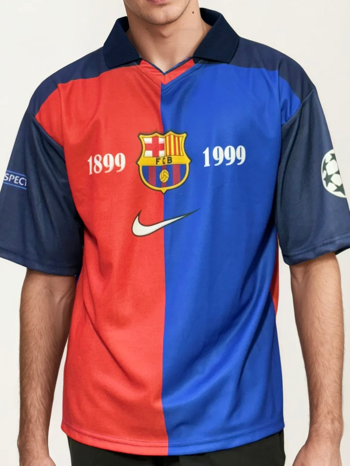 Messi V Neck Collar Jersey
