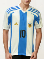 V Neck Printed Jersey