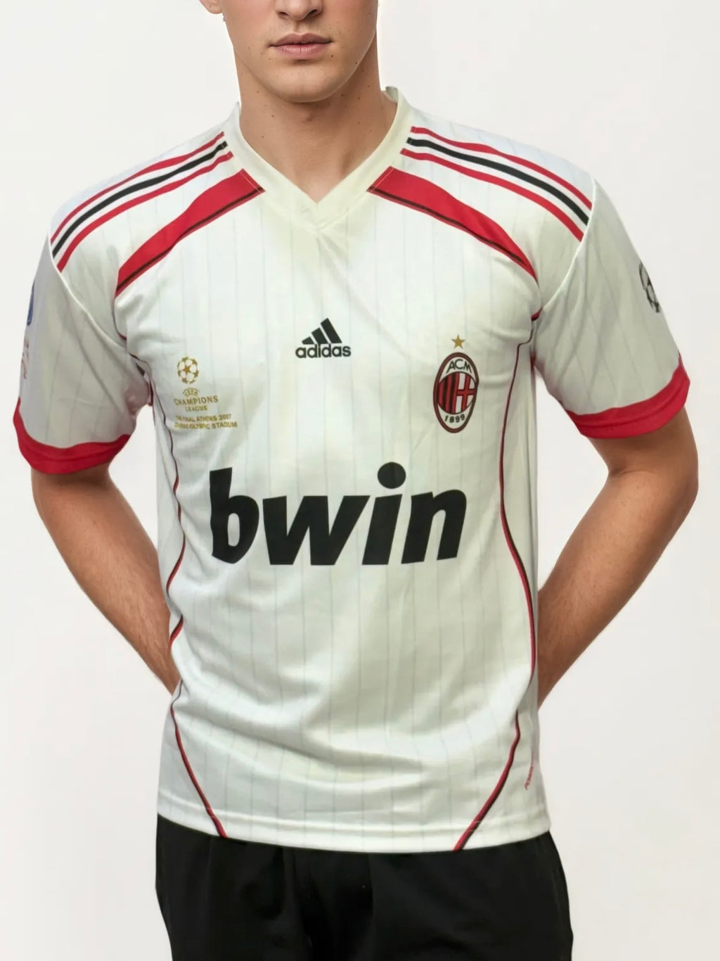 V Neck Printed Jersey