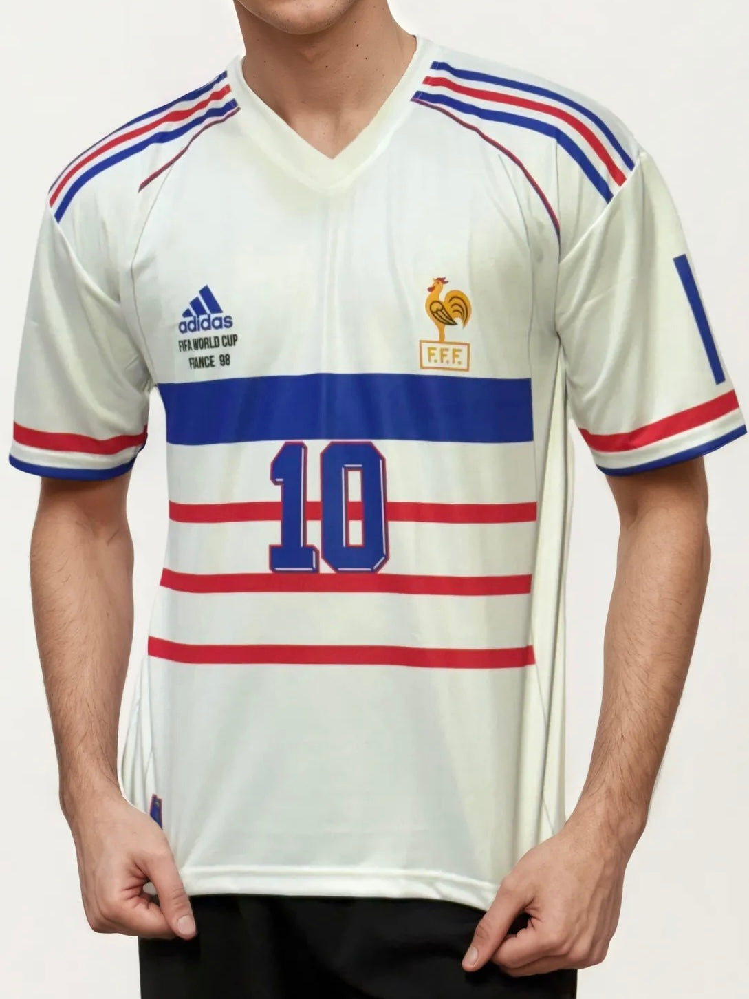 V Neck Printed Jersey