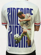 V Neck Printed Jersey