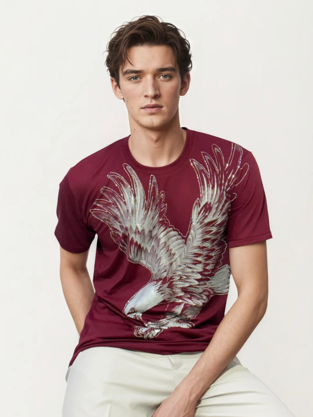 Eagle Embellished T-Shirt
