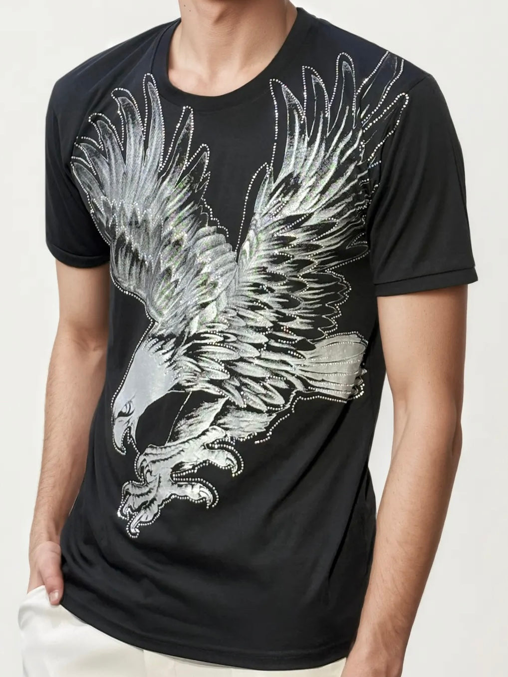 Eagle Embellished T- Shirt