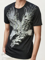 Eagle Embellished T- Shirt
