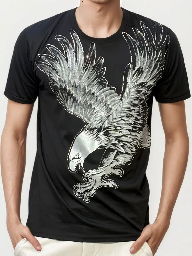 Eagle Embellished T- Shirt