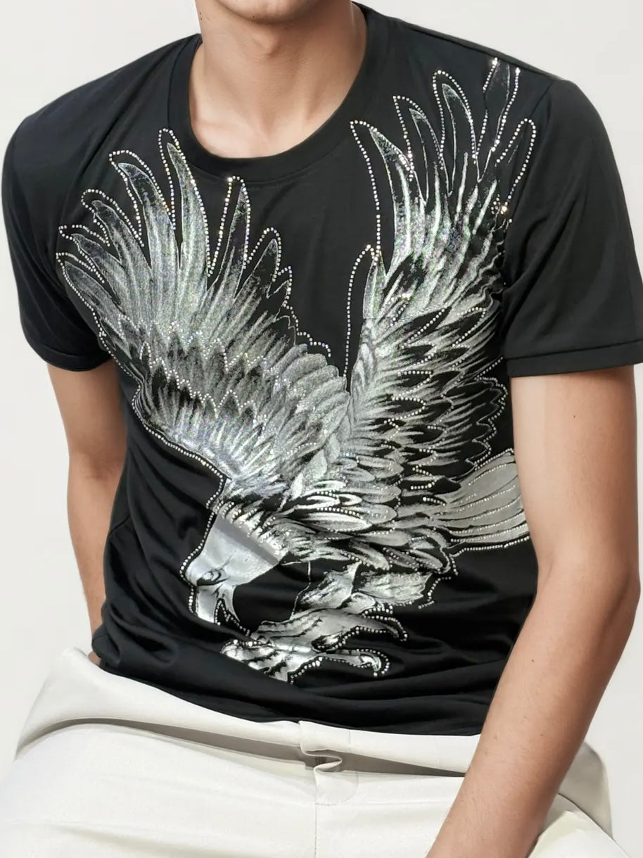Eagle Embellished T- Shirt