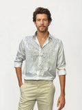 White Embellished Shirt