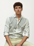 White Embellished Shirt