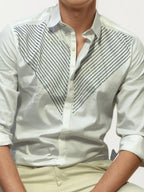 White Embellished Shirt