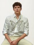 White Embellished Shirt
