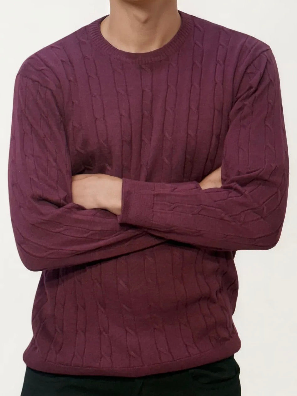Knitted Wine T-Shirt