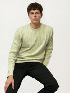 Knitted Beige T-Shirt