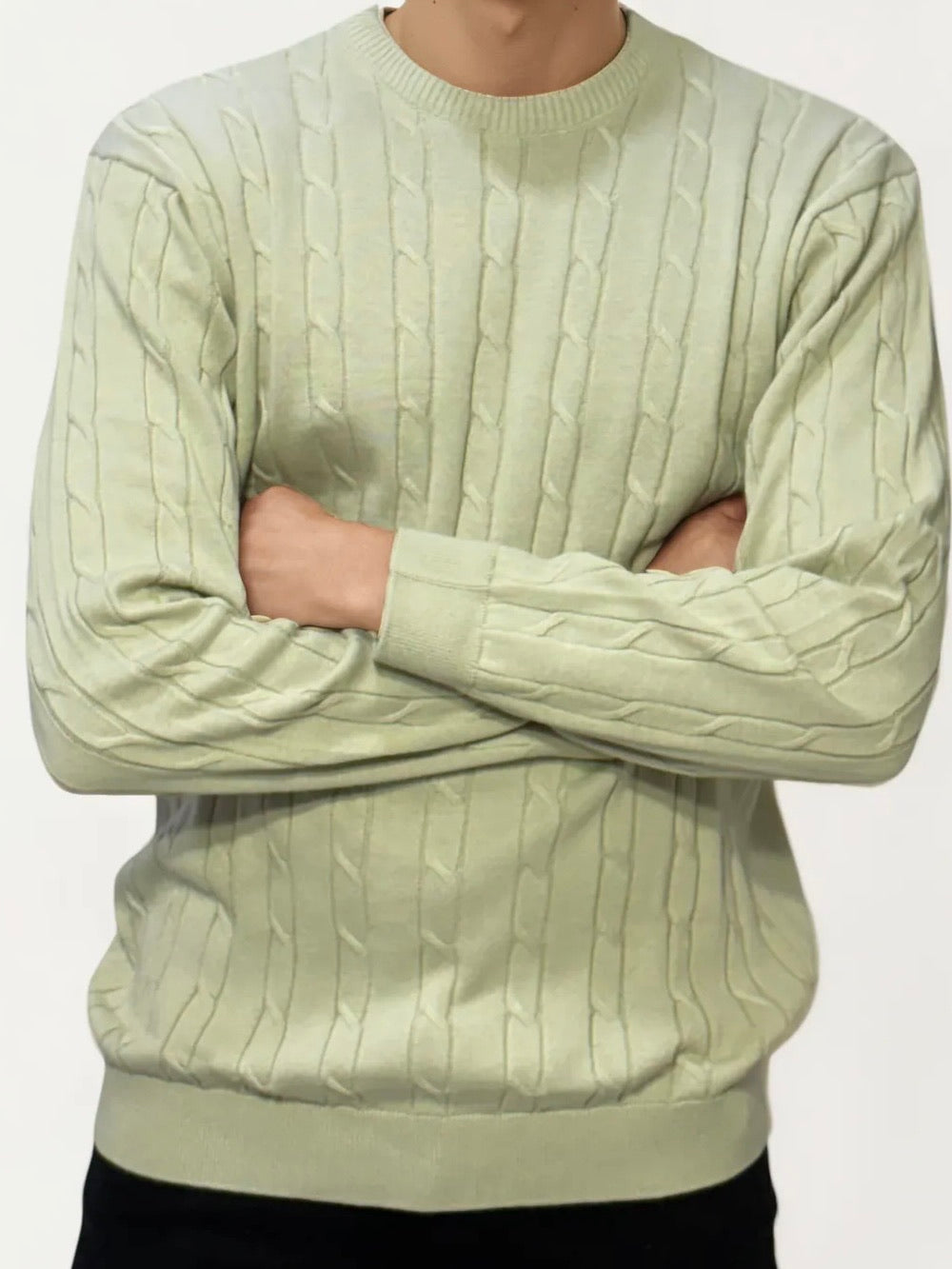 Knitted Beige T-Shirt