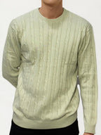 Knitted Beige T-Shirt