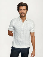 White Old-Money Zipper T-Shirt