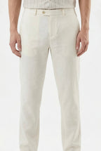 White Linen Trousers