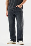 Dark Grey Baggy Denim Jeans