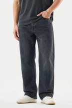 Fade Black Straight Fit Denim