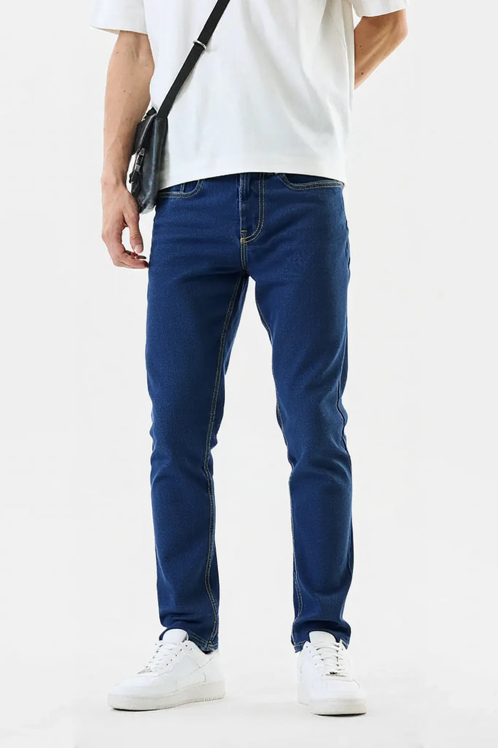 Blue slim fit jeans