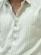 Lime Green Slim Fit Shirt