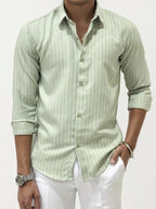 Lime Green Slim Fit Shirt