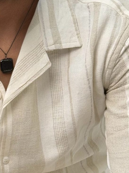 Yellow Half Hand Shirt