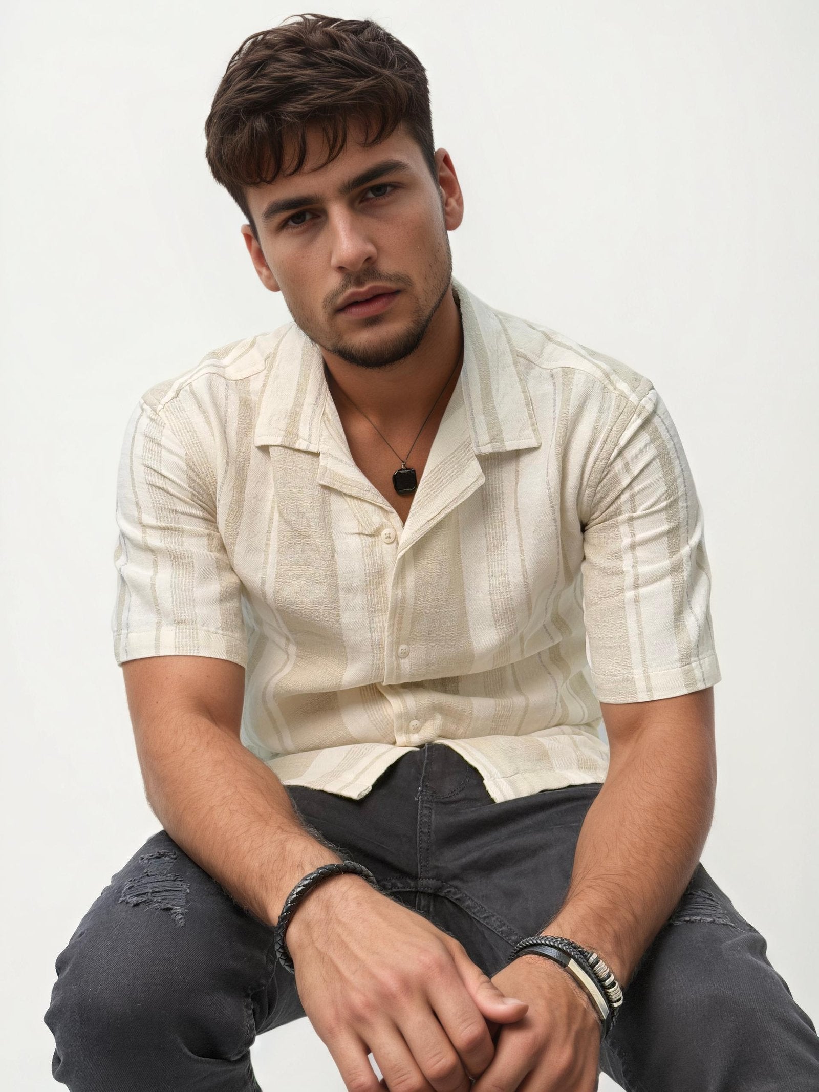 Yellow Half Hand Shirt