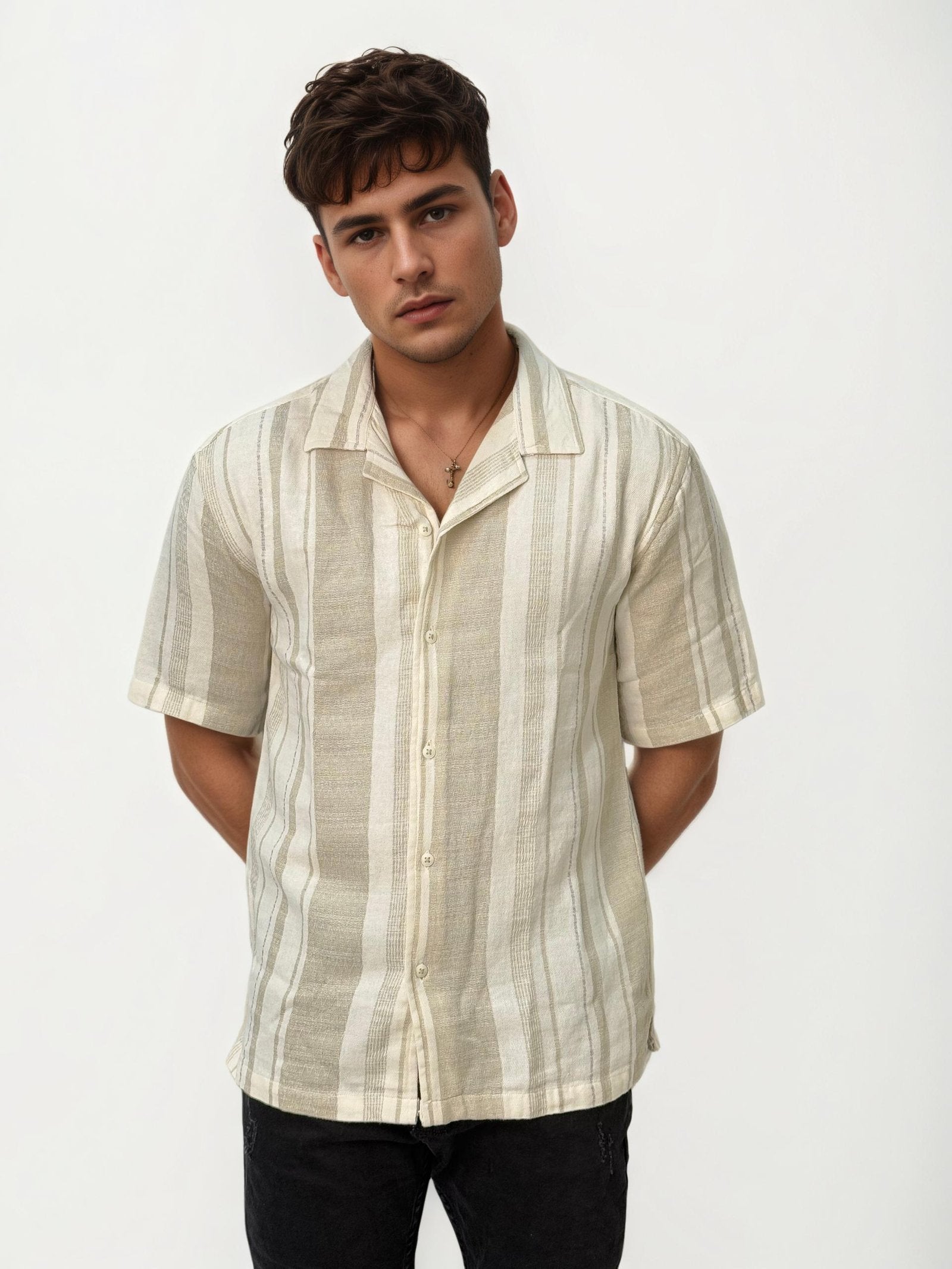 Yellow Half Hand Shirt