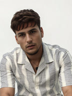 Grey Half Hand Shirt