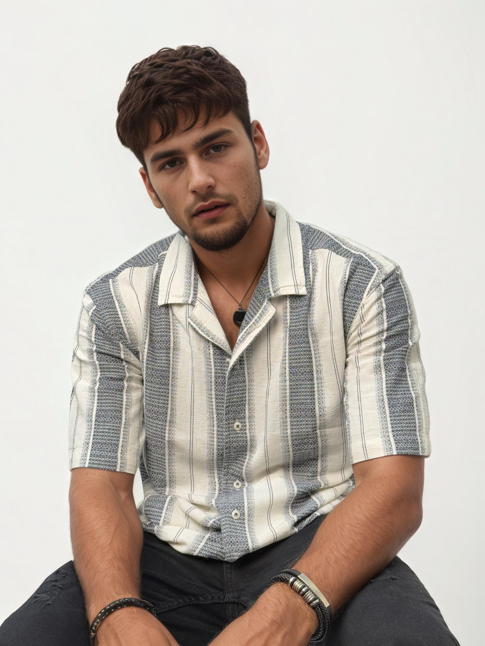 Cement Half Hand Shirt