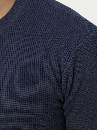 Blue Netted Sweatshirt