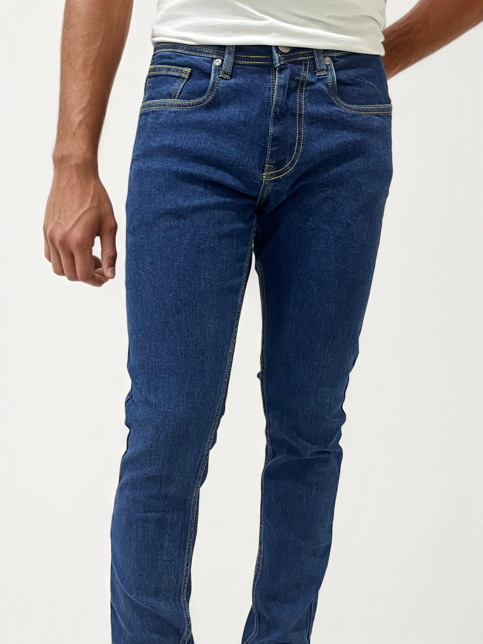 Blue slim fit jeans