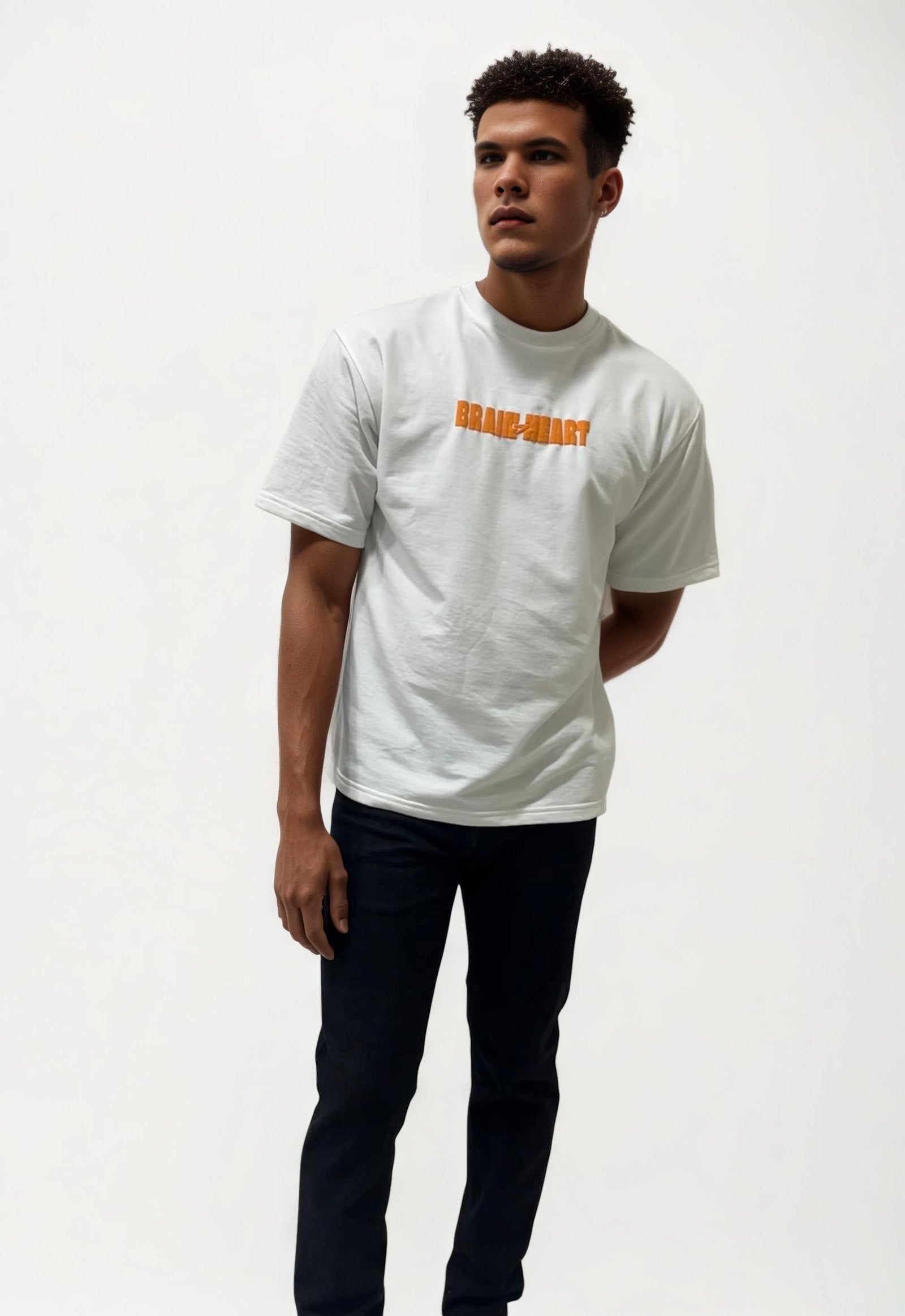 Black straight fit jeans