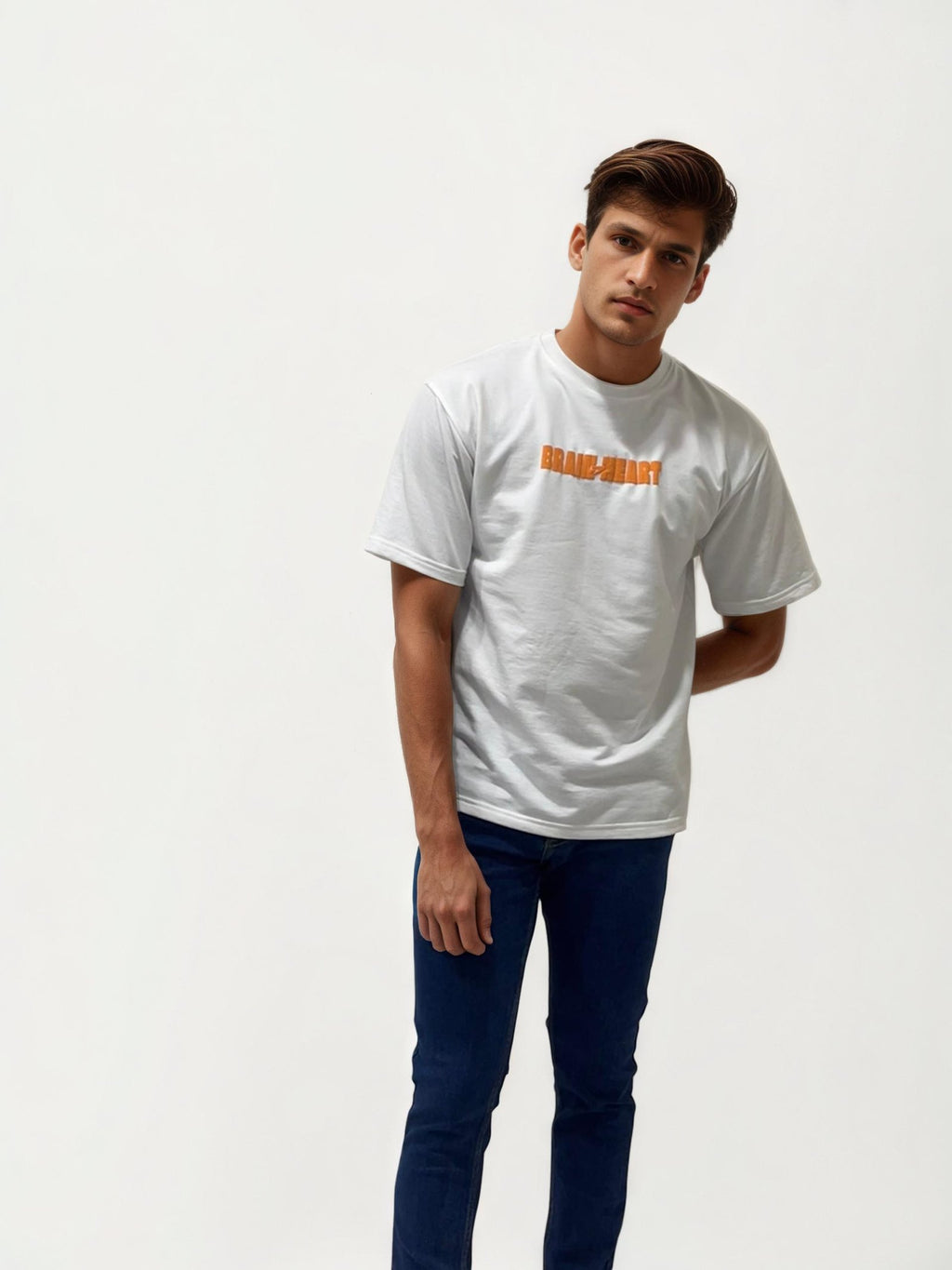 Blue slim fit jeans