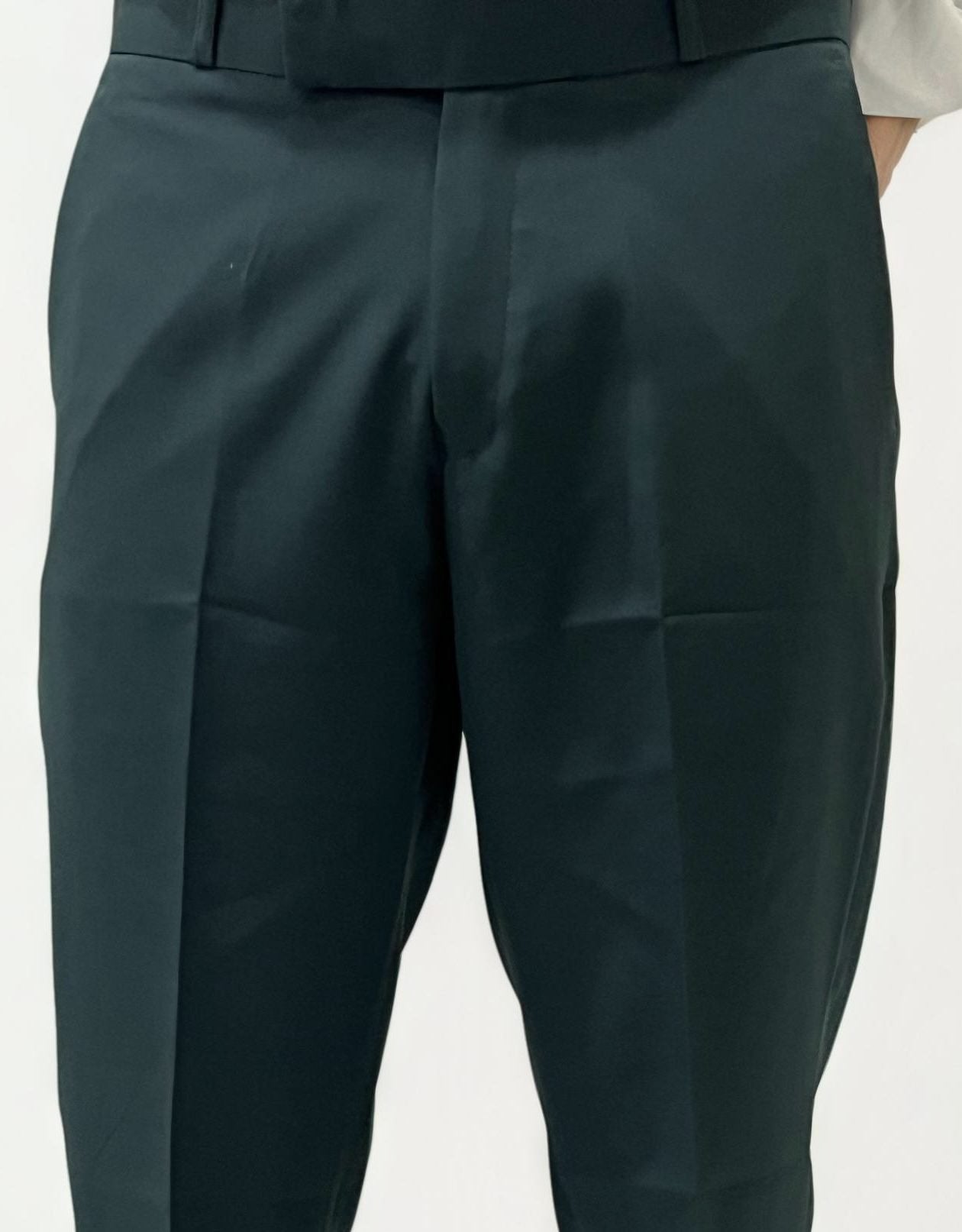 Dark Green Formal Trousers