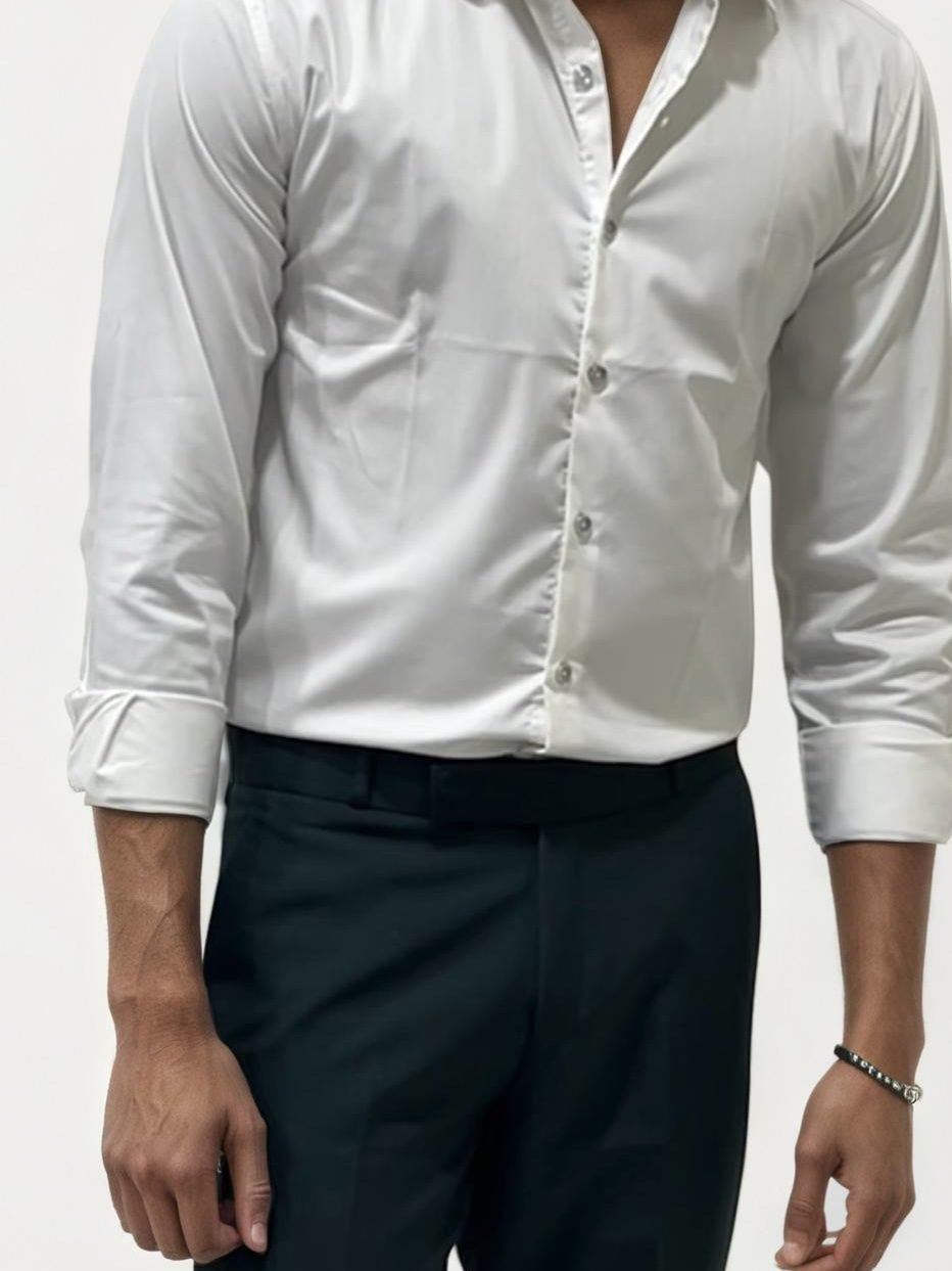 Dark Green Formal Trousers