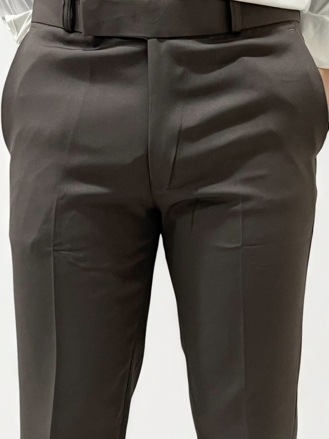 Dark Tapered Trousers