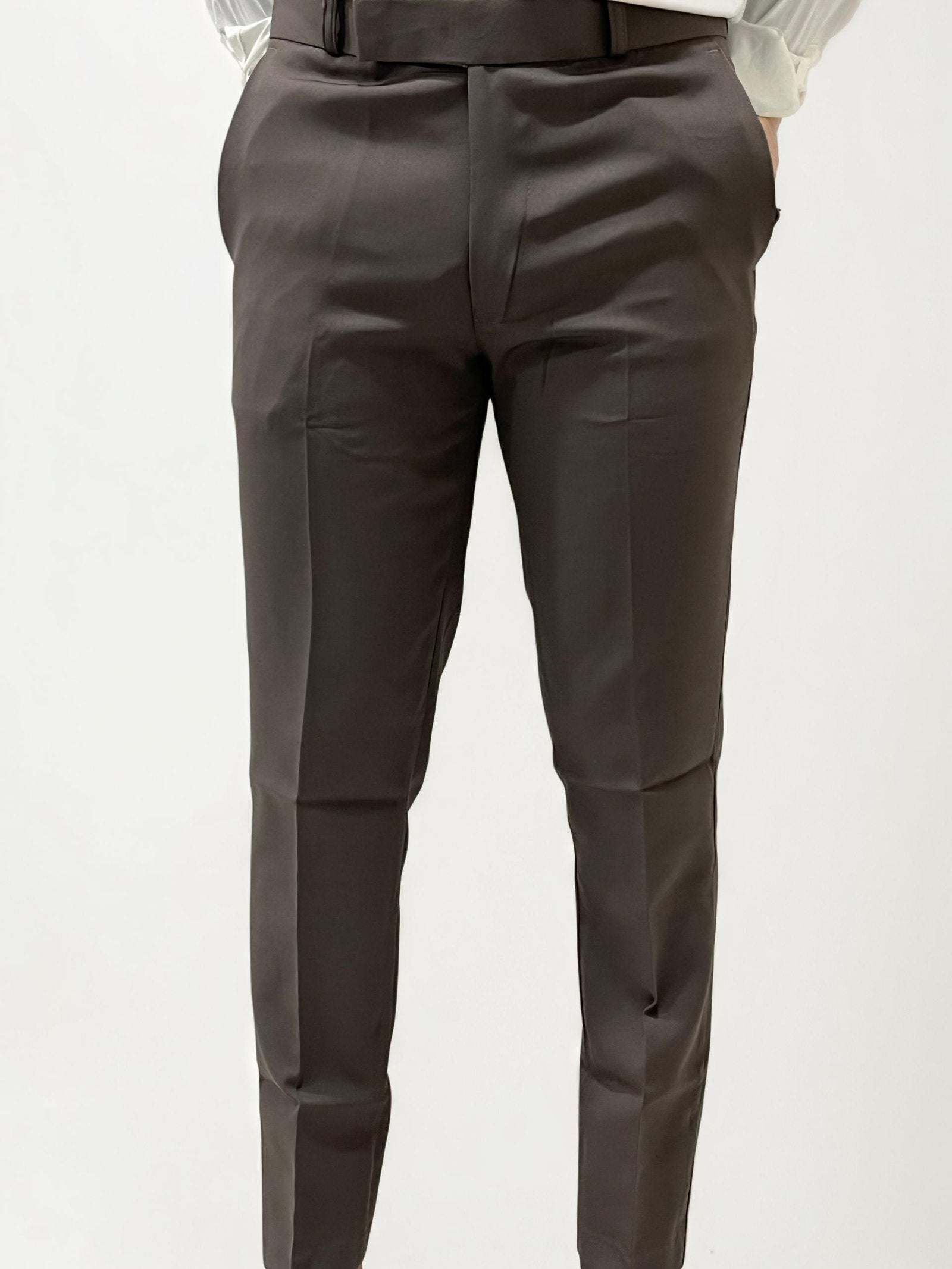 Dark Tapered Trousers