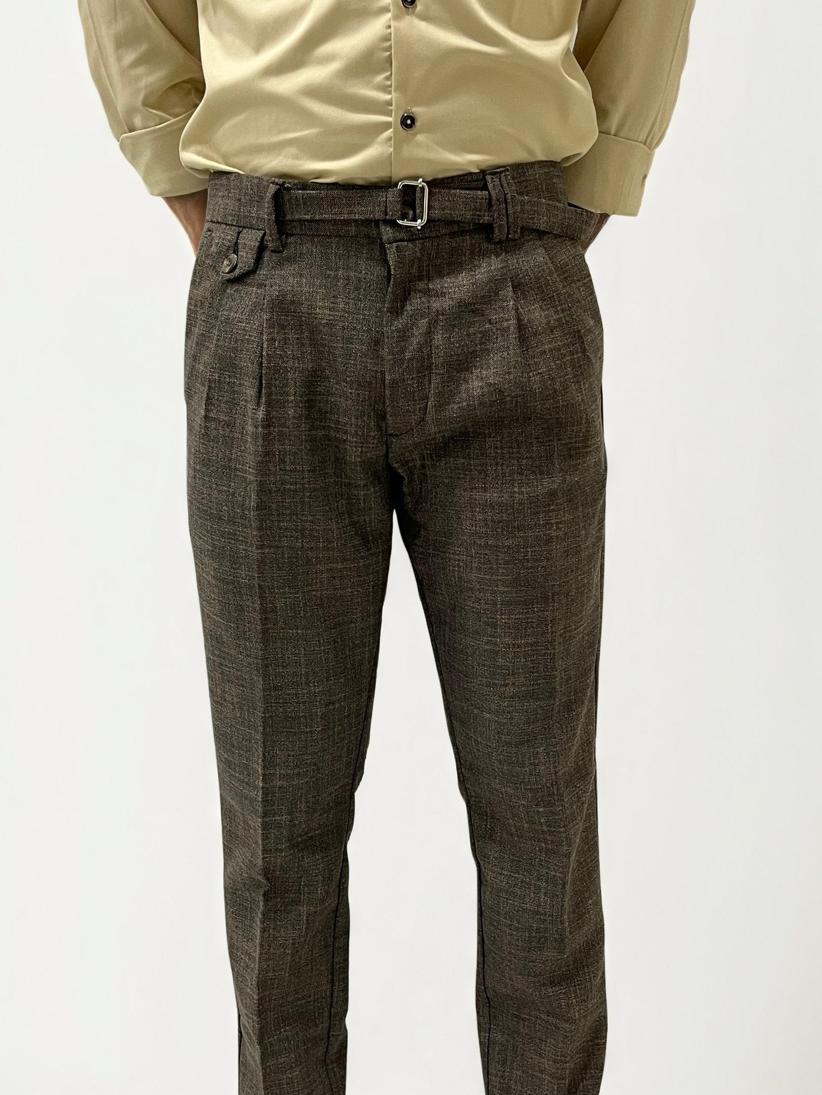 Dark Brown Trousers